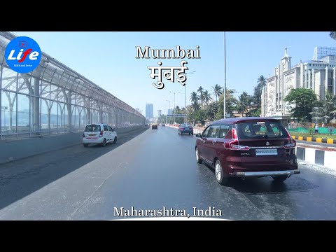 Driving Mumbai City - 4K HDR - Coastal Road Mumbai Update - Nariman Point to Dadar