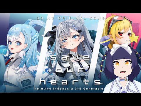 【HOLOLIVE REACTION】Reaksi Lagu Hololive ID Gen 3 - save our hearts