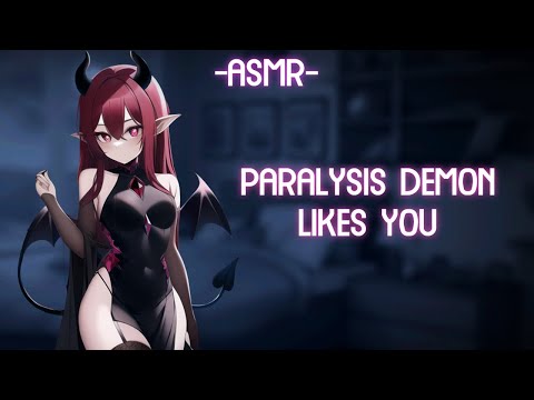 [ASMR] [ROLEPLAY] ♡sleep paralysis demon likes you♡ (binaural/F4A)