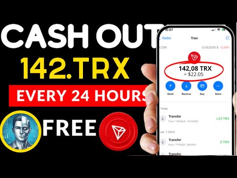 Earn Free 142 TRX every 24 Hours with Genises AI | Free trx | trx mining