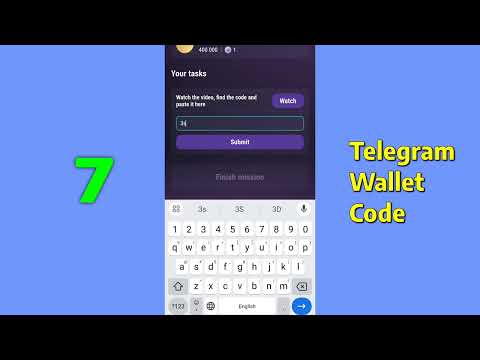 Telegram Wallet Code Tapswap | Telegram Wallet Code | Telegram Wallet Today Tapswap Code