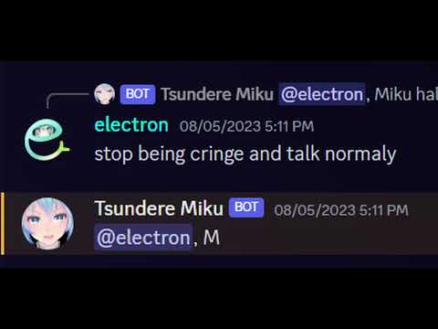 Tsundere Miku Moments Part 1 [custom miku_ai]