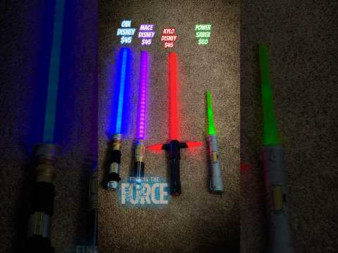 Can Your Plastic Lightsaber Do This?