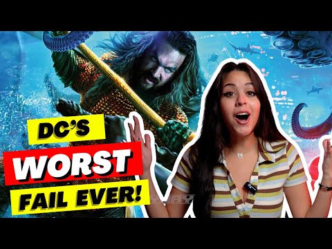 AQUAMAN 2 is a Box Office DISASTER | The END of the SNYDERVERSE!