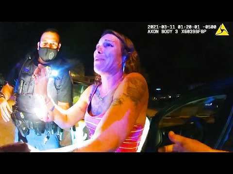 Woman Plays Innocent, Then Spits on Police Twice