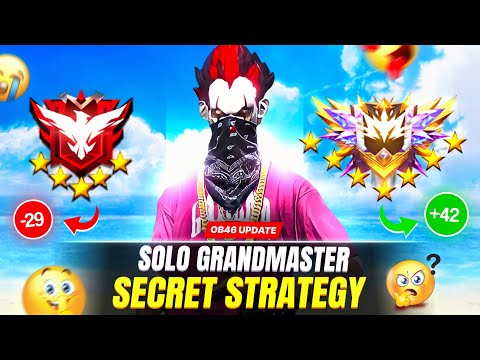 Solo grandmaster tricks | How to push rank in free fire |  Solo rank push tips | Win every br rank