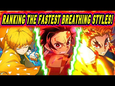 [Demon Slayer] The Fastest Breathing Form Is...! Ranking The Fastest Breathing Styles!