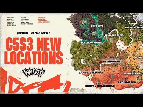 Fortnite Chapter 5 Season 3 - Map Reveal