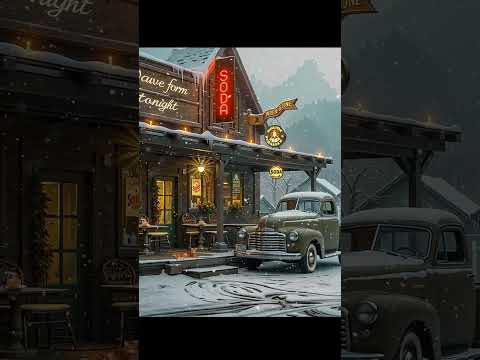 Nostalgic Winter Street Nights | Smooth Jazz for Peaceful Moments #winternightjazz #shorts #jazz