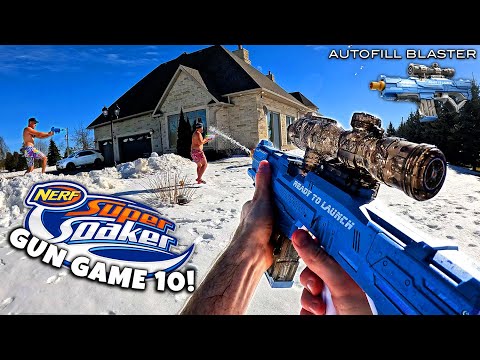 NERF GUN GAME | SUPER SOAKER EDITION 10.0 (Nerf First Person Shooter)