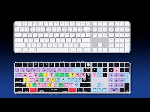 XSKN Final Cut Pro Keyboard Cover for iMac M1