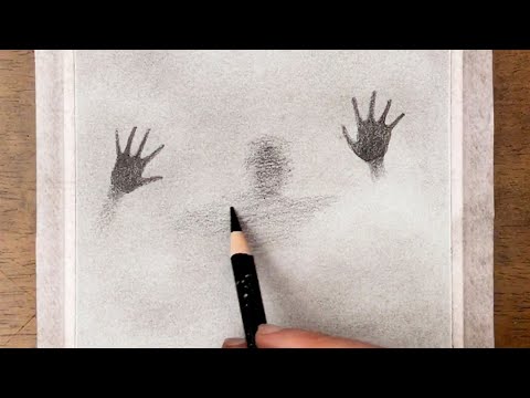 3 creepy drawings for Spooky season! Halloween edition 🎃👻