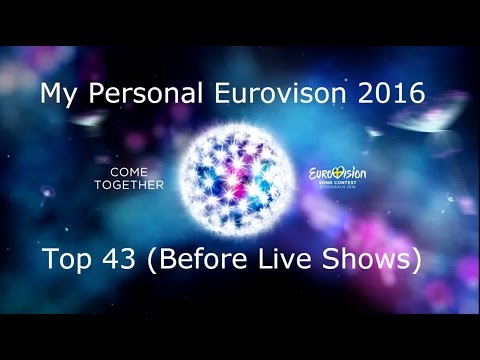 Eurovision 2016 - Top 43 (Before Show)