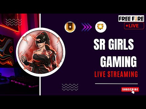 🔴Free Fire MOBILE LIVE! 🔥 Free Fire Live with SR GIRLS GAMING 💖 FF LIVE ✌ Free Fire LIVE! #ff