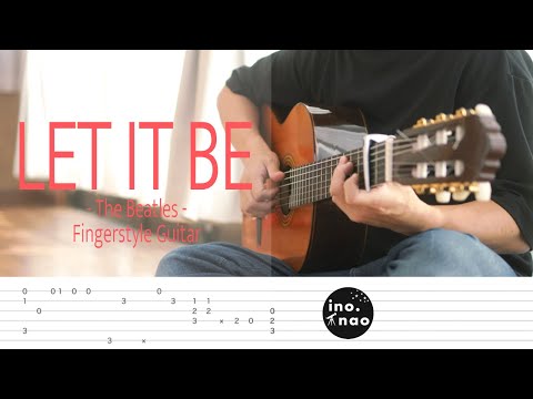 【TAB譜】LET IT BE / The Beatles (fingerstyle cover)