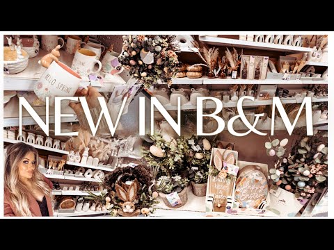 NEW IN B&M FEBRUARY 2024 🐣 EASTER & SPRING HOMEWARE - SHOP WITH ME!