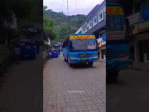 Kerala private Bus mass entry 🔥| Indian traffic noise #shorts