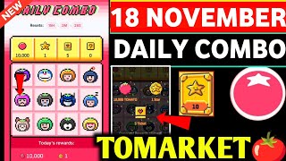 🍅Tomarket Airdrop Combo 18 November | Tomarket Daily Combo Today | Tomarket Secret Combo Today