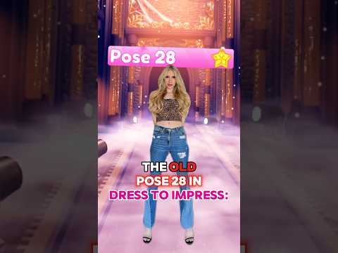 The NEW “ POSE TWENTY EIGHT” in DRESS TO IMPRESS on ROBLOX…