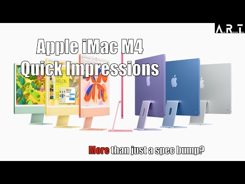 Apple iMac M4 Quick Impressions