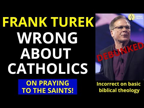 Debunking Frank Turek (Catholics praying to Mary and the Saints)