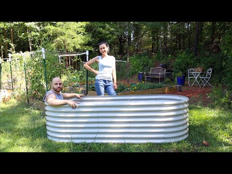 New Garden Beds from Land Guard | Garden Update |  Heghineh