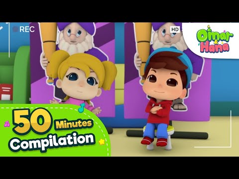 Omar & Hana English 50 Minutes Compilation - Islamic Series for Kids