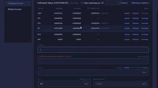 DEPOSITS & WITHDRAWALS huobipro