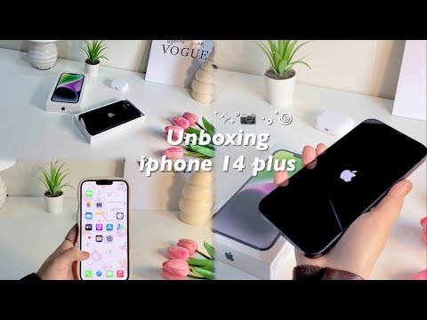 Unboxing iPhone 14 plus  midnight 🍎📲📦camera test and setup | #iphoneunboxing #unboxing