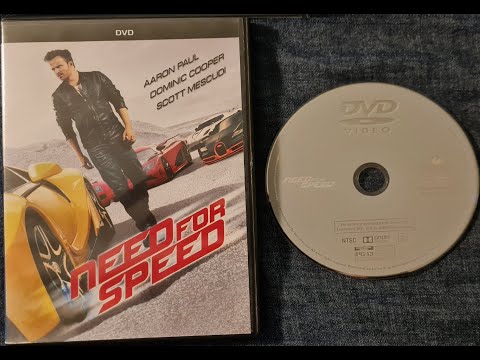 Opening to Need for Speed 2014 DVD