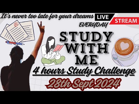 STUDY WITH ME !! DAY-05/50 !! PEACEFUL ONLINE LIBRARY ✌️