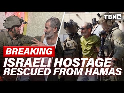 BREAKING: Israeli Hostage RESCUED From Hamas Tunnel; Iran Makes SHOCKING Announcement | TBN Israel