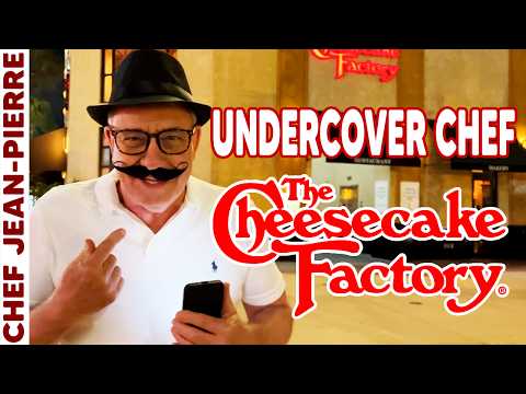 Undercover Chef Jean-Pierre Tries Cheesecake Factory Chicken Madeira!