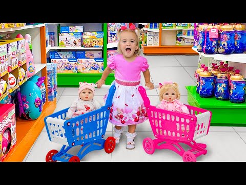 Alice shopping in a Toy Store for a new Doll