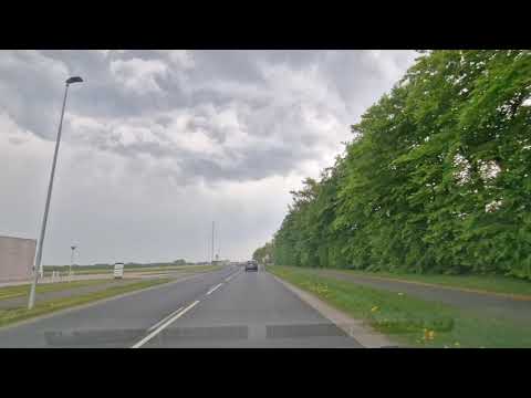 Rotating storm cloud produces lots of big hail