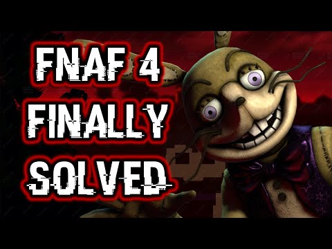 The Mystery of FNaF 4 Solved 7 Years Later | FNaF Lore Theory