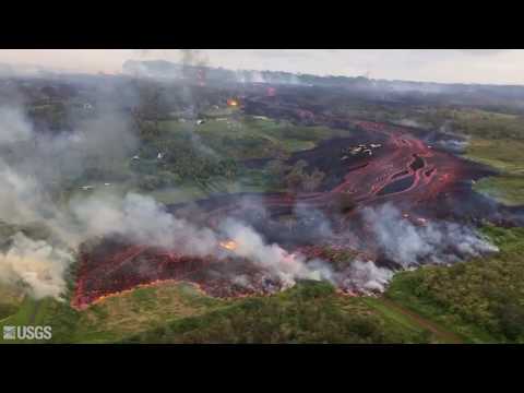 夏威夷火山岩漿流到太平洋 污染夢魘還沒完