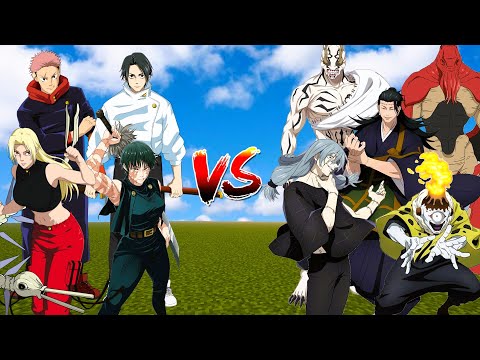 Yuki Team Vs Kenjaku Team