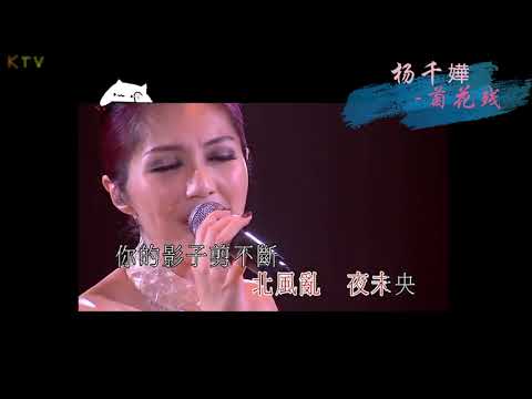 【KTV】杨千嬅《菊花残》原版伴奏 | 高清歌词 (Karaoke Version)