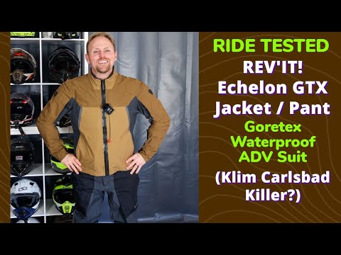 Ride Tested | REV'IT! Echelon GTX Jacket and Pants (Klim Carlsbad Killer?)