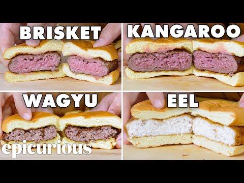 Making EVERY Type of Burger (39 Meats) | Epicurious