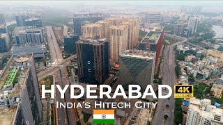 Hyderabad | Fastest Growing City in India | Hitech City | Cinematic Drone Shot | Watch in 4K