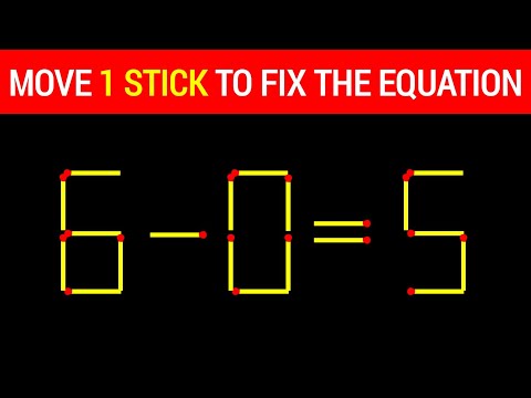 If you are genius solve this || Matchstick puzzle || Ep : 71