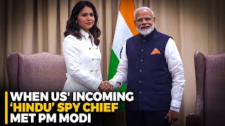 When US' incoming National Intelligence Director, Tulsi Gabbard met PM Modi | Donald Trump| US Polls