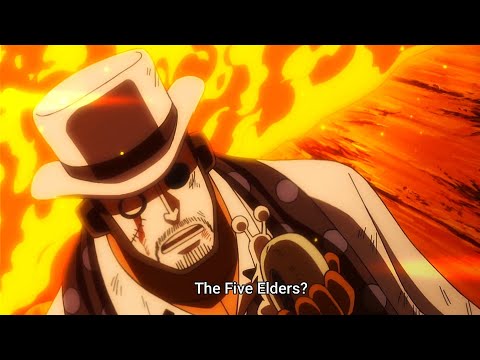 The Five Elders Ordered CP0 Guernica To Kill Luffy (English Sub)