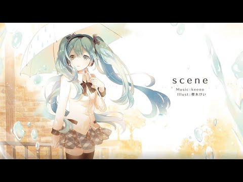 Hatsune Miku - scene / keeno