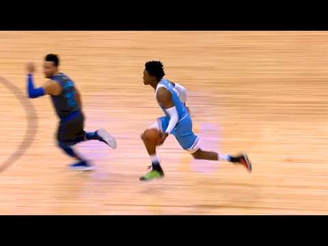 Full court sprints but they get increasingly faster