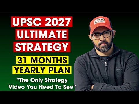 UPSC 2027 Strategy | Best Study Plan For IAS Aspirants