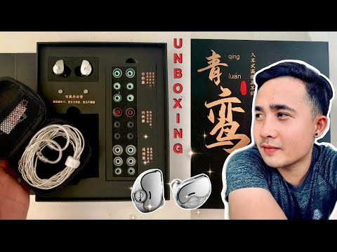 Unboxing Zhulinniao QingLuan Z4 Earphone HI-FI 10mm Dynamic Drive Wired | Review