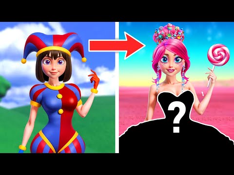 The Amazing Digital Circus: Pomni Glow Up Into Candy Princess!